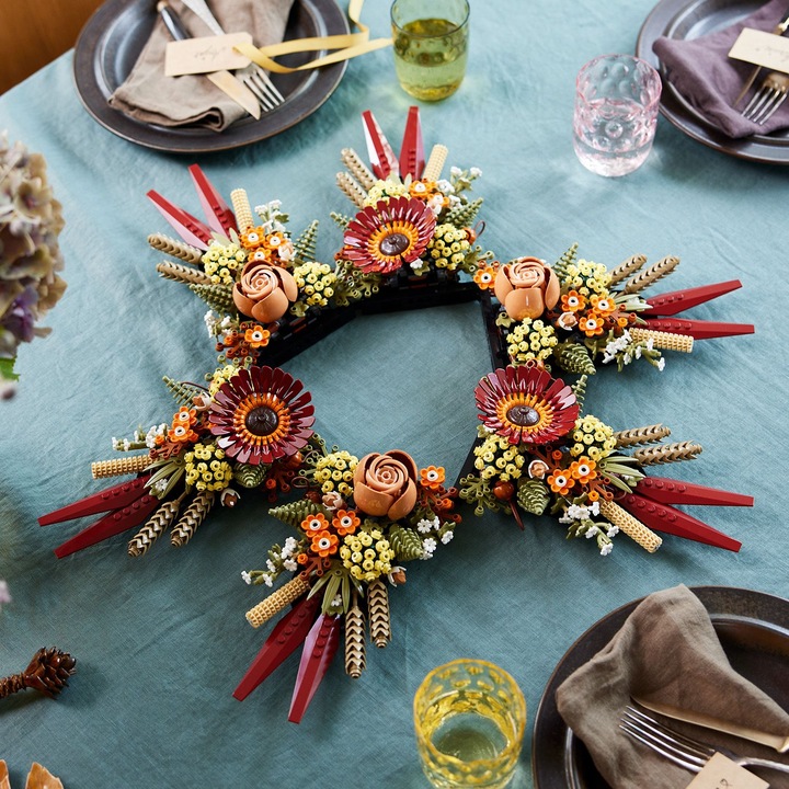 LEGO ICONS 10314 Stroik z suszonych kwiatów BUKIET Kwiaty Na Prezent