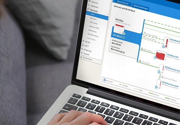 wzmacniacz sygnału sieci bezprzewodowej Wi-Fi 600 Mbits FRITZ!Repeater 600