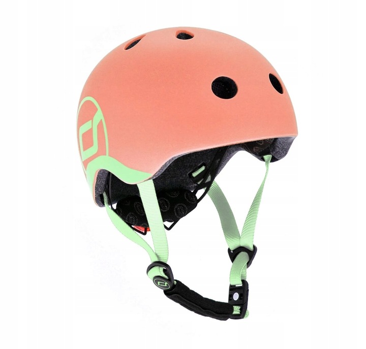 SCOOTANDRIDE Kask XXS-S dla dzieci 1-5 lat Peach