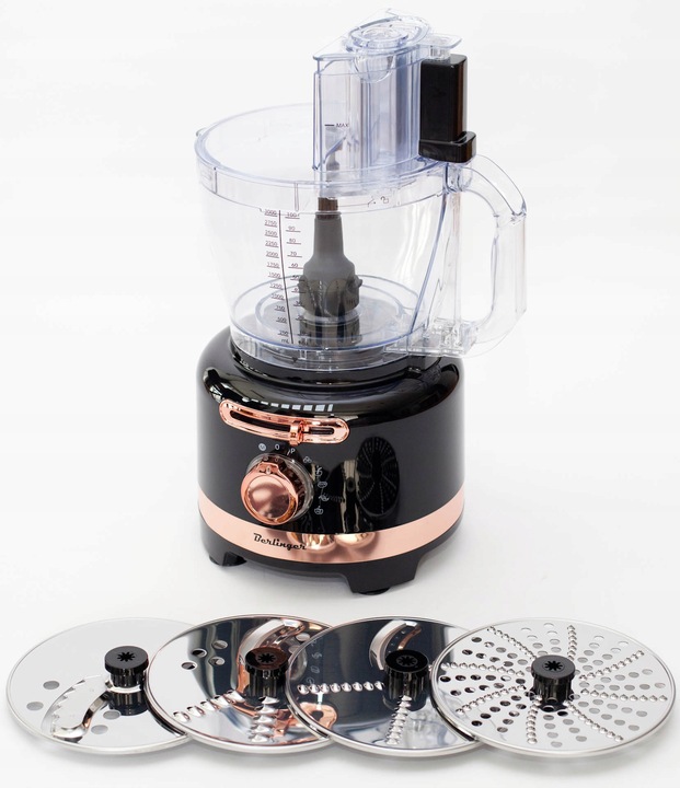 WIELOFUNKCYJNY ROBOT KUCHENNY BERLINGER 1800W BLENDER SZATKOWNICA MŁYNEK