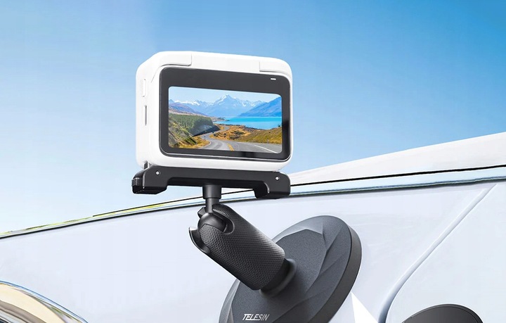 MAGNETYCZNA BAZA MOCOWANIE STABILNE TELESIN DO KAMERY INSTA360 GO3
