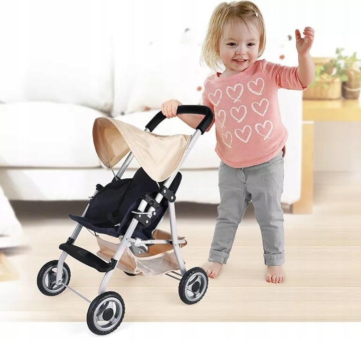 Wózek spacerówka dla lalki Super Lekki