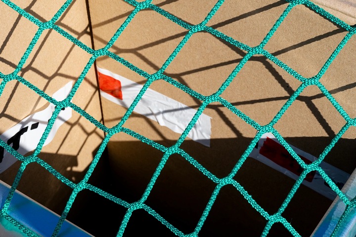 Siatka zabezpieczająca UNITRAILER rozm. 2.5x1.5 m