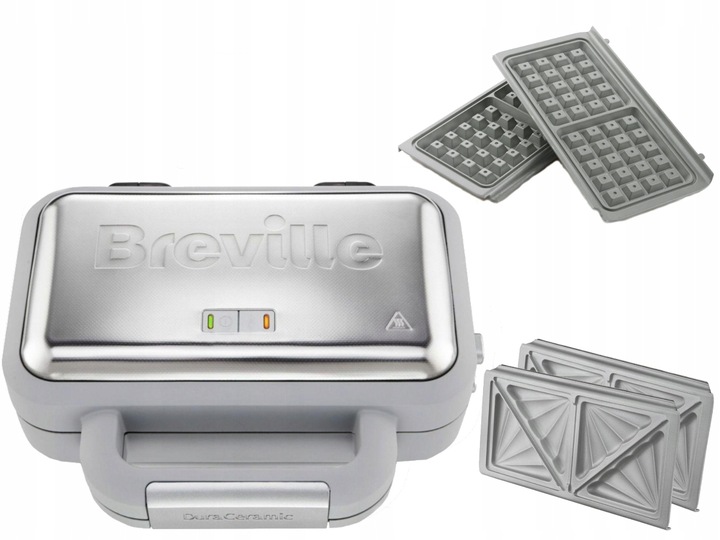 Gofrownica Breville VST072 850 W srebrny/szary