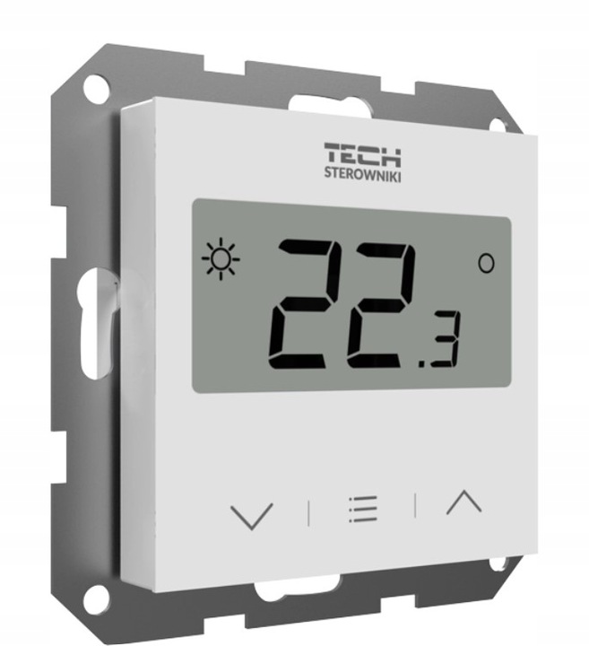 STEROWNIK REGULATOR TEMPERATURY TERMOSTAT POKOJOWY F-2Z V1 PRZEWODOWY TECH