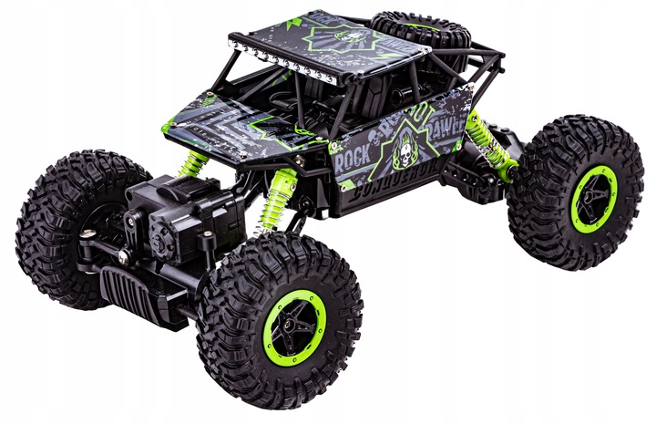 Samochód BAGGY na PILOT Rock Crawler Auto ZDALNIE STEROWANE 1:18 4WD 2.4GHz
