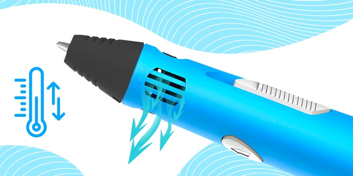 DŁUGOPIS 3D DRUKARKA MAGICZNY DŁUGOPIS 3D+ WKŁADY 460 METRÓW+ MATA OCHRONNA