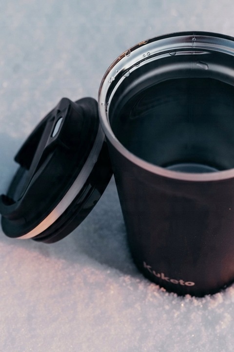 KUBEK TERMICZNY TERMOS 380 ML WYŚWIETLACZ EKRAN LCD NA KAWĘ HERBATĘ SMART