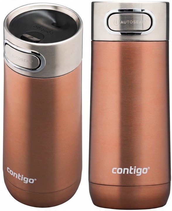 CONTIGO 2104542 Kubek termiczny Luxe Autoseal 360 ml miedziany