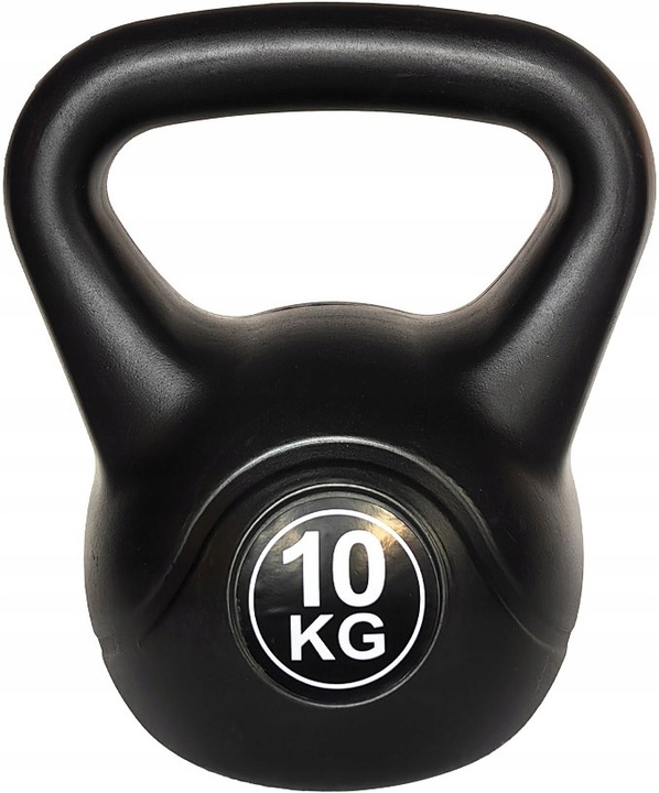 KETTLEBELL KETTLE ODWAŻNIK OBIĄŻENIE DO ĆWICZEŃ FUNFIT GYM&FITNESS 10 KG