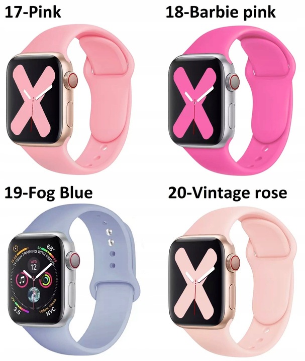 PASEK DO APPLE WATCH 2 3 4 5 6 7 8 9 SE ULTRA 2 38/40/41/42/44/45/49m Sport