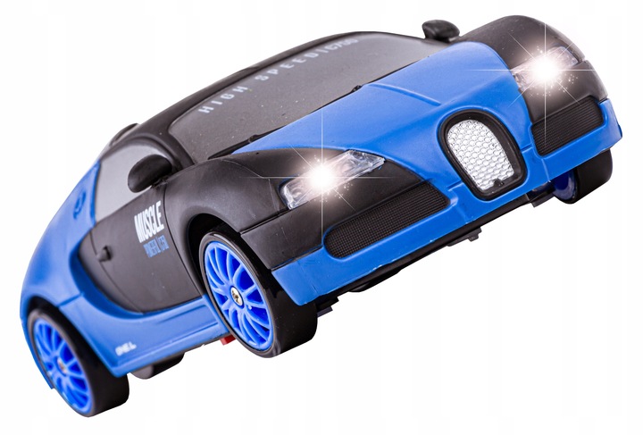 Samochód wyścigowy Auto do DRIFTu 4x4 2,4GHz BUGATTI światła RC DRIFT