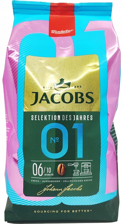 Kawa ziarnista Jacobs Selection of the Year 1000 g +Gratis 100g!