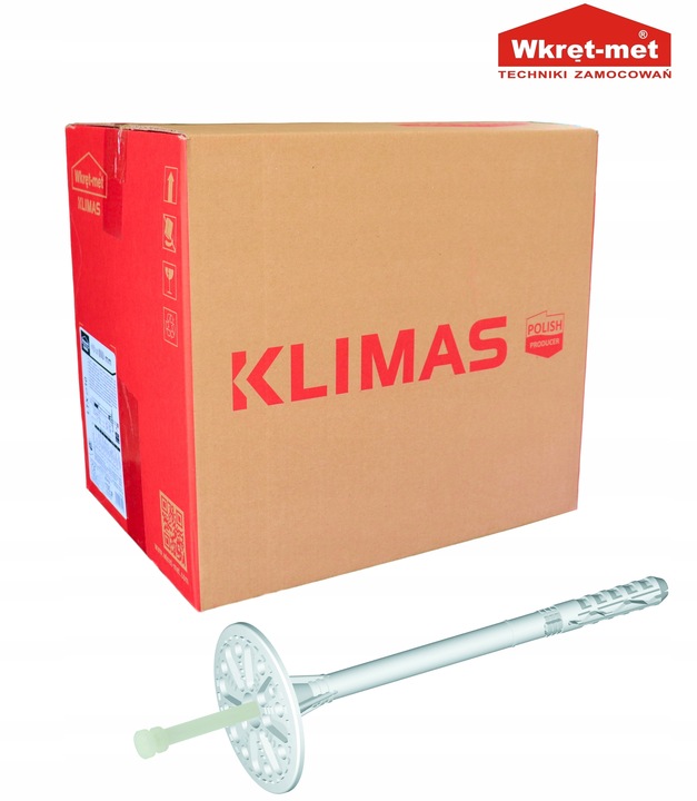 Kołki łączniki dyble izolacji do styropianu LTX fi 10 - 16 cm 200 szt.