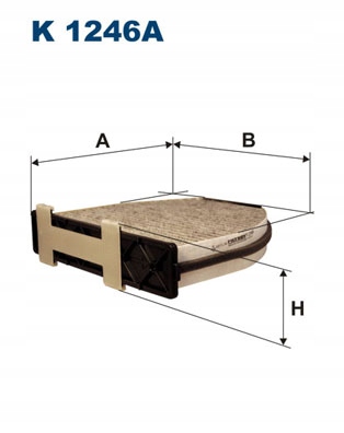 FILTRON FILTR KABINY WĘGLOWY