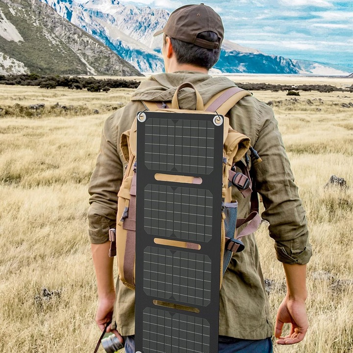 ICEAGLE PANEL SŁONECZNY ŁADOWARKA SOLARNA 30W PANEL DO ŁADOWANIA