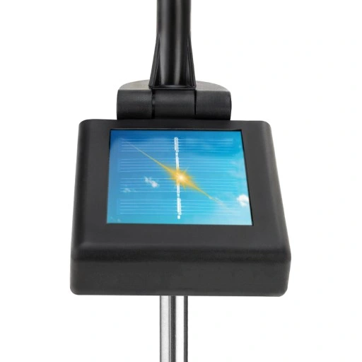 LAMPA SOLARNA WBIJANA ŚWIATEŁKA OGRODOWE DEKORACYJNE KULKI LED RGB