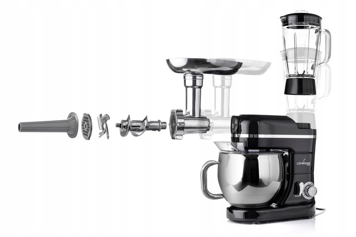 ROBOT KUCHENNY PLANETARNY MIKSER BLENDER 3000W MASZYNKA DO MIĘSA + PRZEPISY