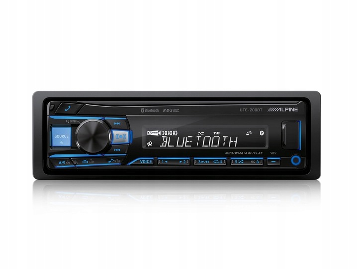ALPINE UTE-201BT / UTE-200BT/ BT / FLAC / USB / MULTICOLOR / AUX
