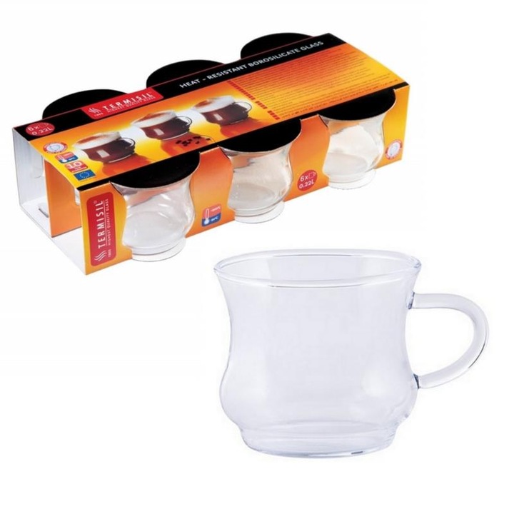 Filiżanka 0,22 IZA Szkło Borokrzemowe Termisil