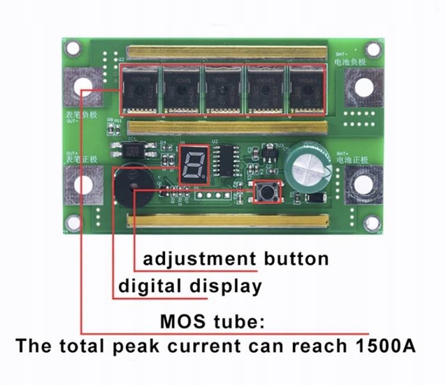 Zgrzewarka punktowa spawarka do ogniw 18650 DIY