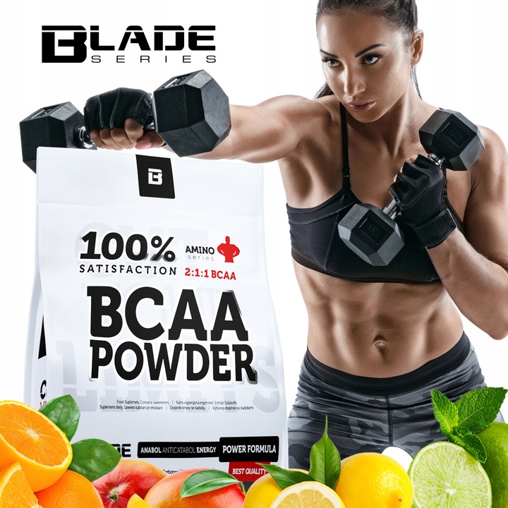 Hi TEC BLADE 100% BCAA Powder - 500g + GLUTAMINA