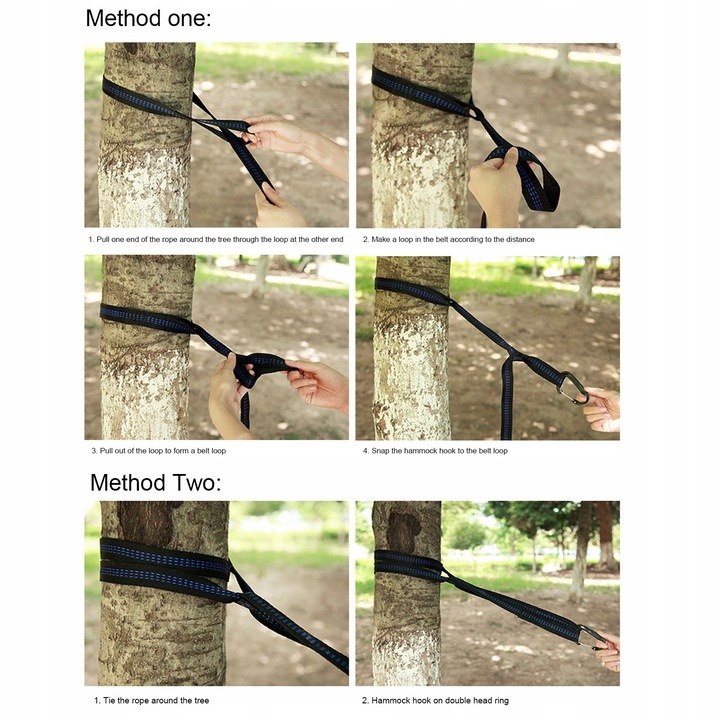 TAŚMA DO MOCOWANIA HAMAKA HUŚTAWKI 2X200CM