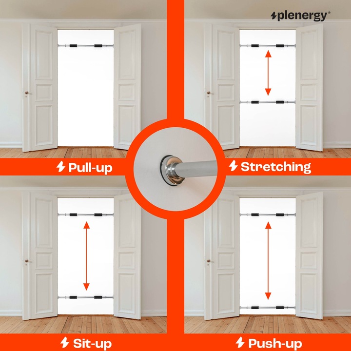 Drążek do podciągania Plenergy X-Door 62-88 cm