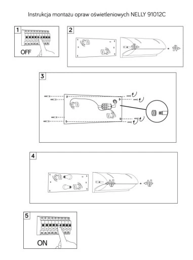 Kinkiet zewnętrzny Nelly 91012C AL Suma