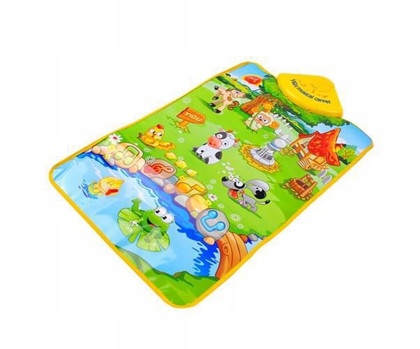 MATA MUZYCZNA INTERAKTYWNA EDUKACYJNA WESOŁA FARMA ODGŁOSY ZWIERZĄT