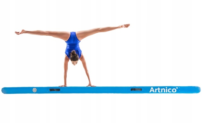 MATA GIMNASTYCZNA DMUCHANA ŚCIEŻKA AKROBATYCZNA 3m MATERAC ĆWICZEŃ AIRTRACK