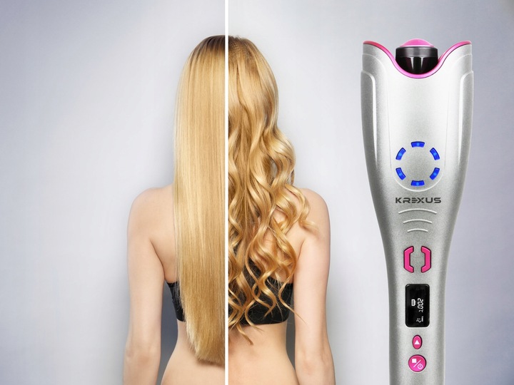 Lokówka Do Włosów Automatyczna Ceramiczna Curl LCD