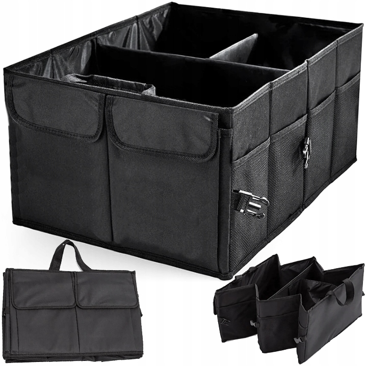 MEGA DUŻY ORGANIZER SAMOCHODOWY KUFER TORBA DO BAGAŻNIKA SAMOCHODOWEGO AUTA