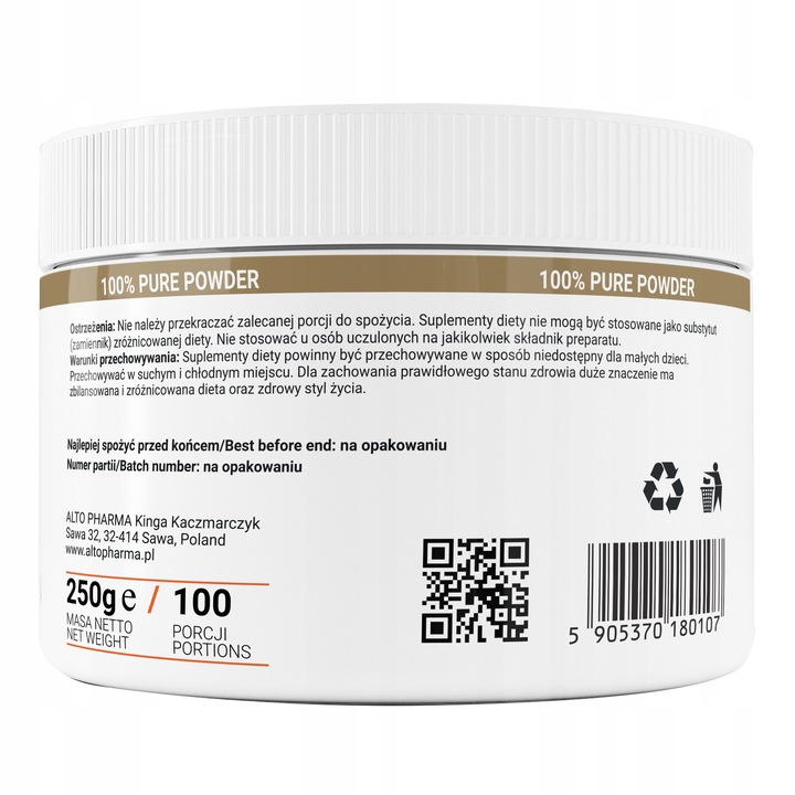 GLUKOZAMINA CHONDROITYNA MSM WITAMINA C KOŚCI 250g