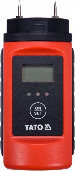 YATO WILGOTNOŚCIOMIERZ MIERNIK WILGOTNOŚCI DO MURÓW DREWNA 0,2-60% YT-73141