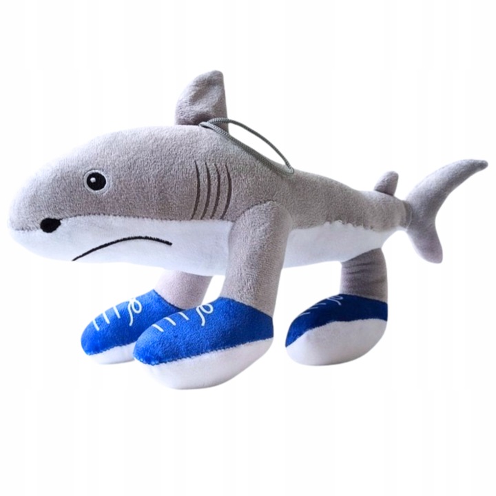 MASKOTKA PLUSZOWA TRALALERO TRALALA REKIN W BUTACH BRAINROT VIRAL