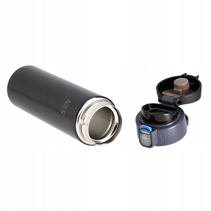 Kubek termiczny tyrystyczny NILS czarny 0,5l