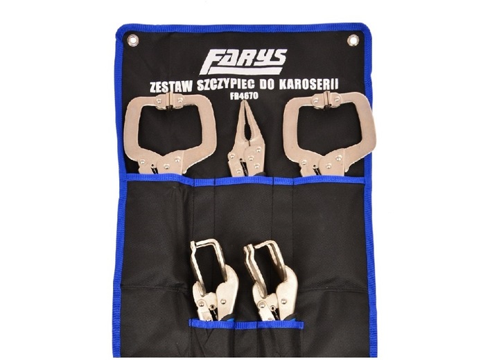 SZCZYPCE BLACHARSKIE DO KAROSERII BLACHY 16szt