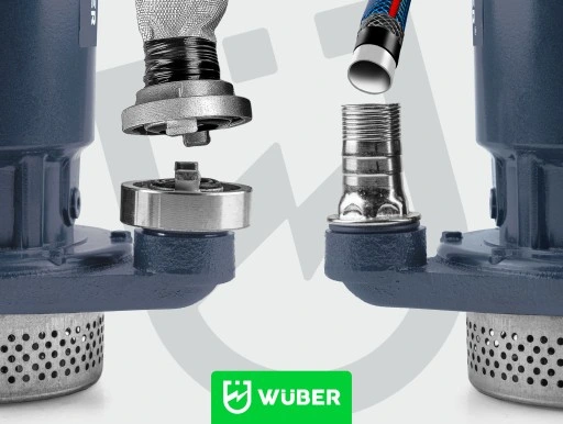 POMPA DO WODY BRUDNEJ CZYSTEJ SZAMBA ŚCIEKÓW Z SITKIEM ZANURZENIOWA 1"