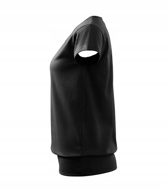 Koszulka bluzka damska t-shirt CITY czarny XL