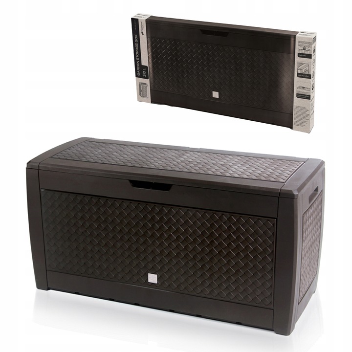 Prosperplast Skrzynia ogrod. BOXE MATUBA umbra 310