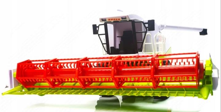 CLAAS LEXION DUŻY KOMBAJN ZBOŻOWY RUCHOME ELEMENTY NAPĘD TRAKTOR ZABAWKA