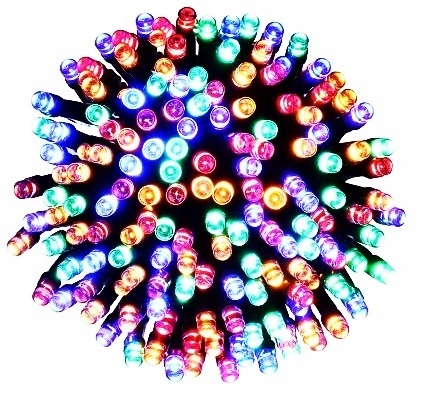 LAMPKI CHOINKOWE 300 LED MULTIKOLOR HURT DETAL
