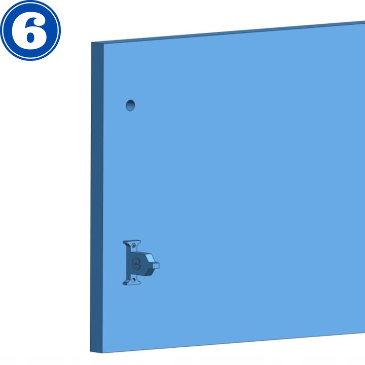 Szablon do montażu szuflad BLUM Tand GTV Modernbox