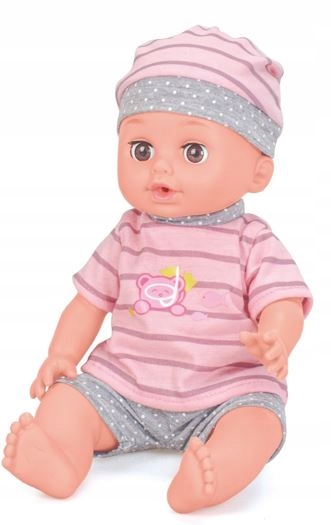 Lalka bobas jak żywa duża akcesoria interaktywna mówi siusia ubranko