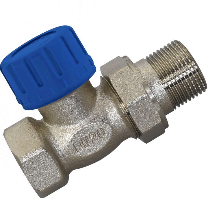 Zawór termostatyczny prosty 3/4" M30x1,5