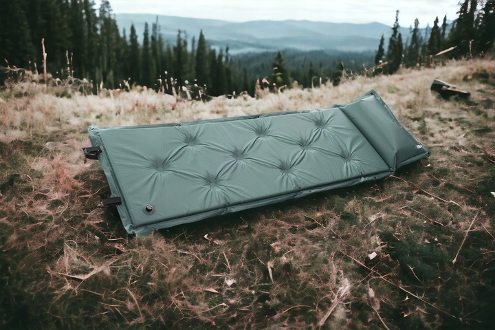 MATA SAMOPOMPUJĄCA Z PODUSZKĄ SPORTVIDA MATERAC KARIMATA TURYSTYCZNA