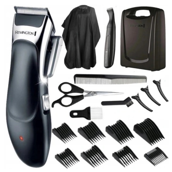 MASZYNKA do Strzyżenia Włosów Strzyżarka Golarka ZESTAW REMINGTON PRO