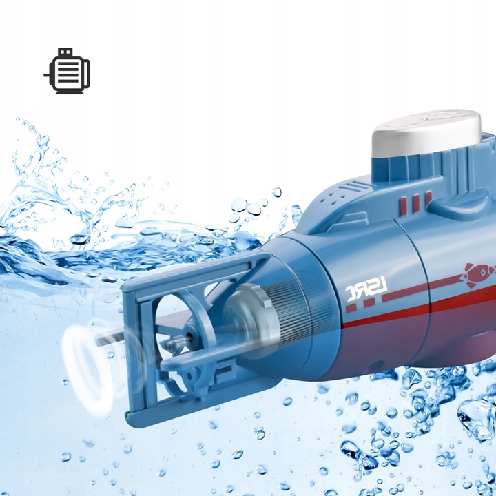 ZDALNIE STEROWANA ŁÓDŹ PODWODNA Z NAPĘDEM JĄDROW