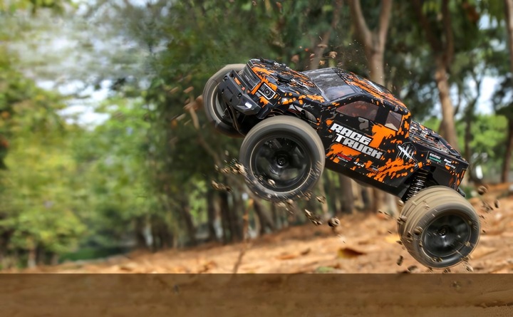 Samochód Zdalnie Sterowany 4x4 RC Terenowy Auto 1:18 36km/h Pilot 2.4 GHz